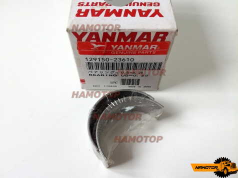 Вкладыши шатунные 4TNV88 3TNE84 3TNB84 4TNV88 3TNC88 4TNC88 4TNA88 4TNA84 3TNA84 3TNV88 4TNV84 729150-23600 129150-23610 цена за одну шейку. 0,25 